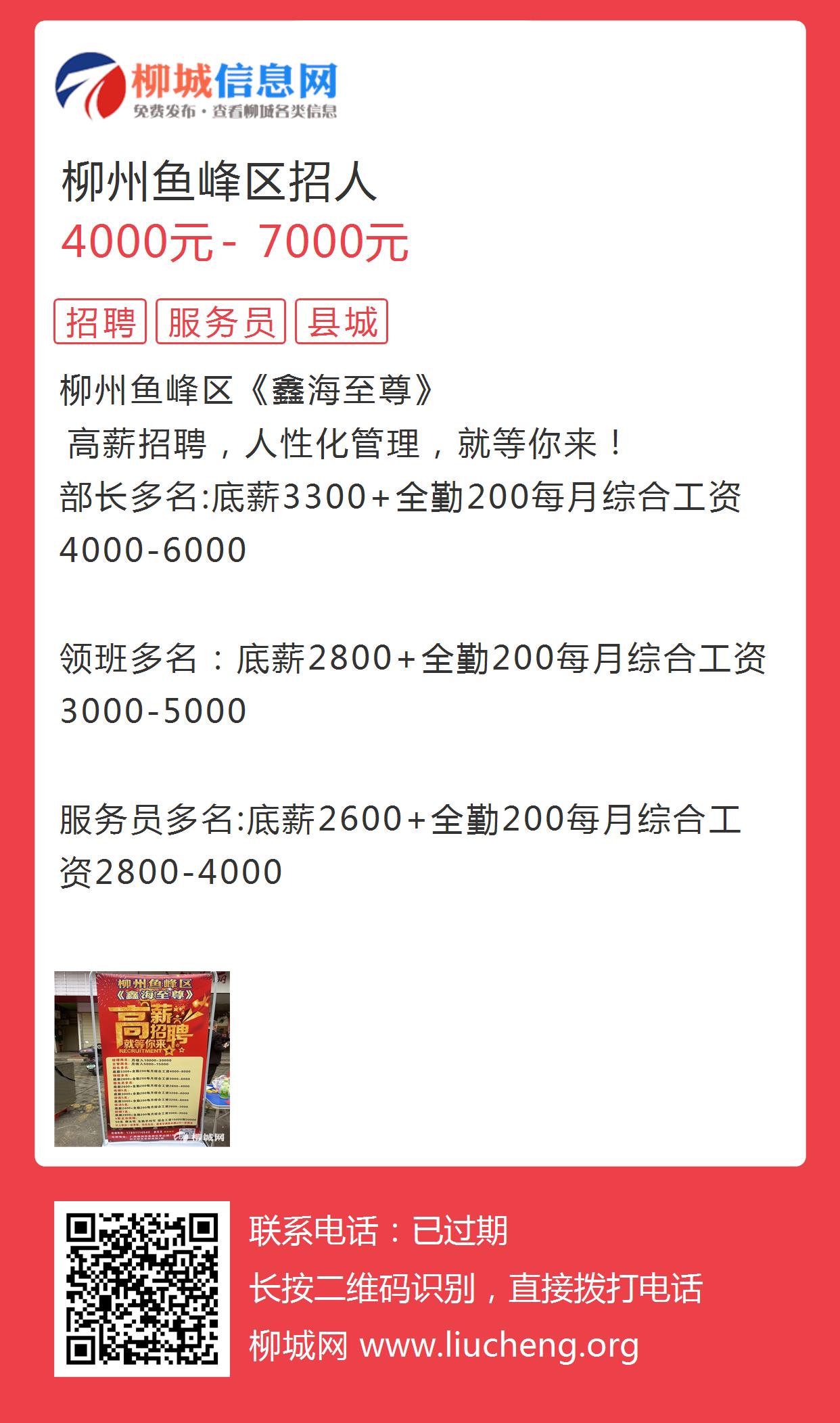 柳城镇最新招聘信息