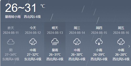 新兴社区居委会最新天气预报